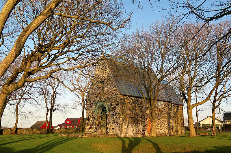 Bildet viser Sola ruinkirke