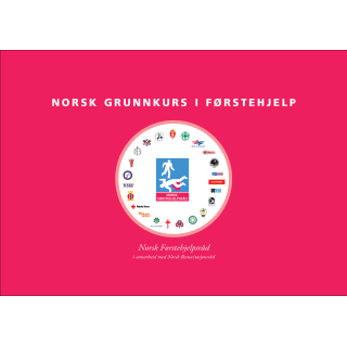 Forsiden til hefte Norsk Grunnkurs i Førstehjelp