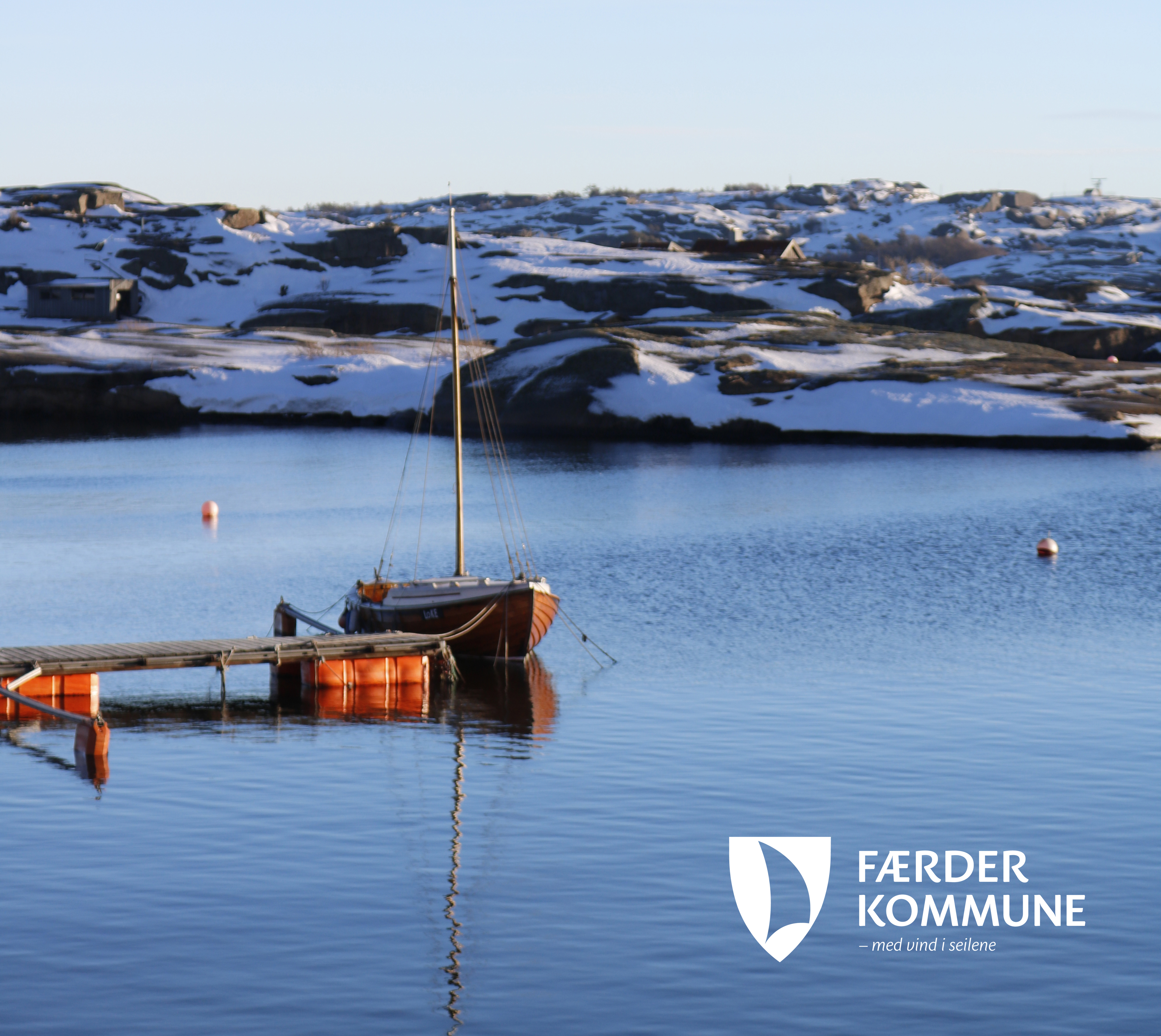 Foto av båt ved Verdens Ende.