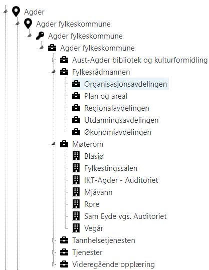 Organisasjonsstruktur