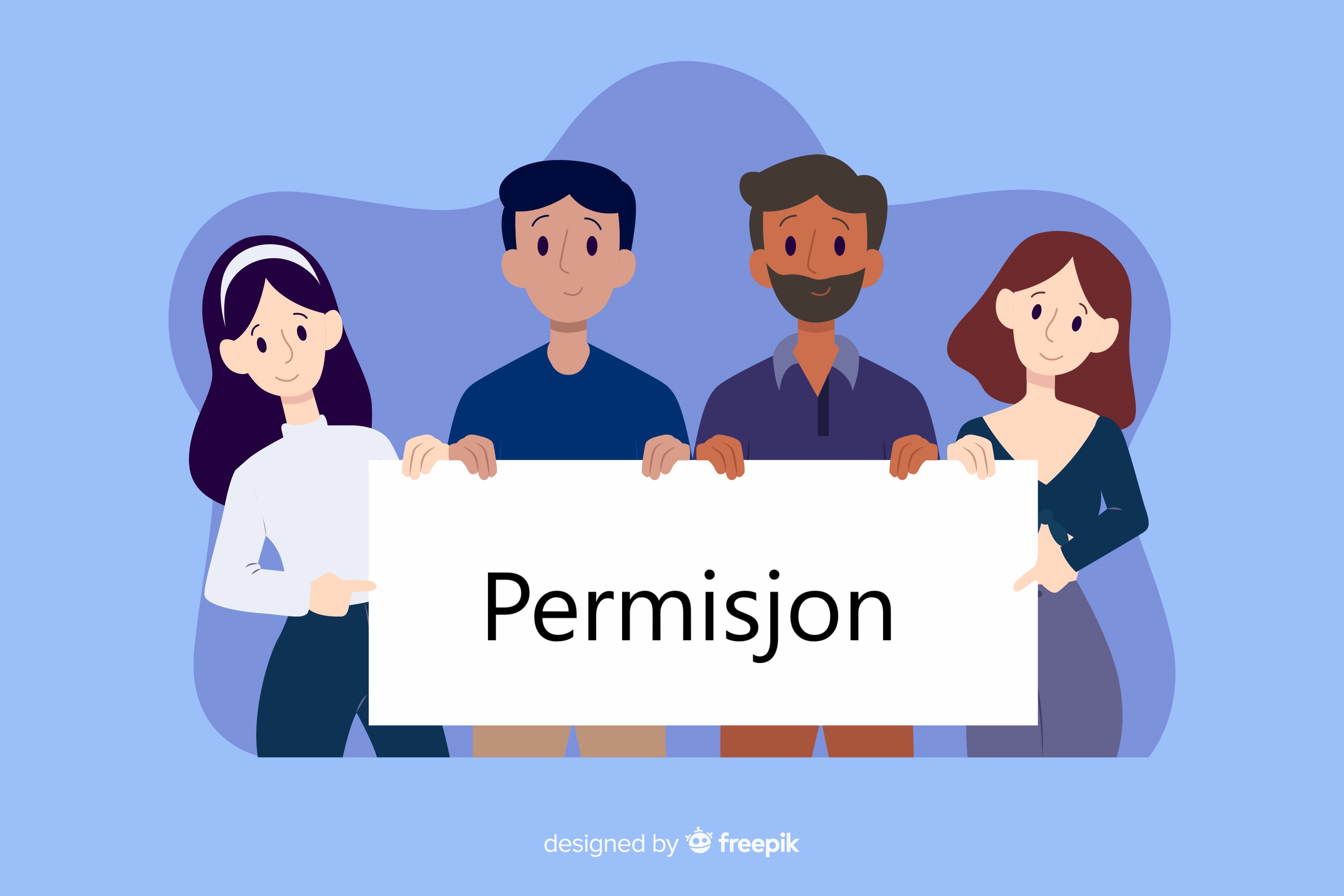 Permisjon banner