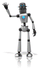 Robot som vinker