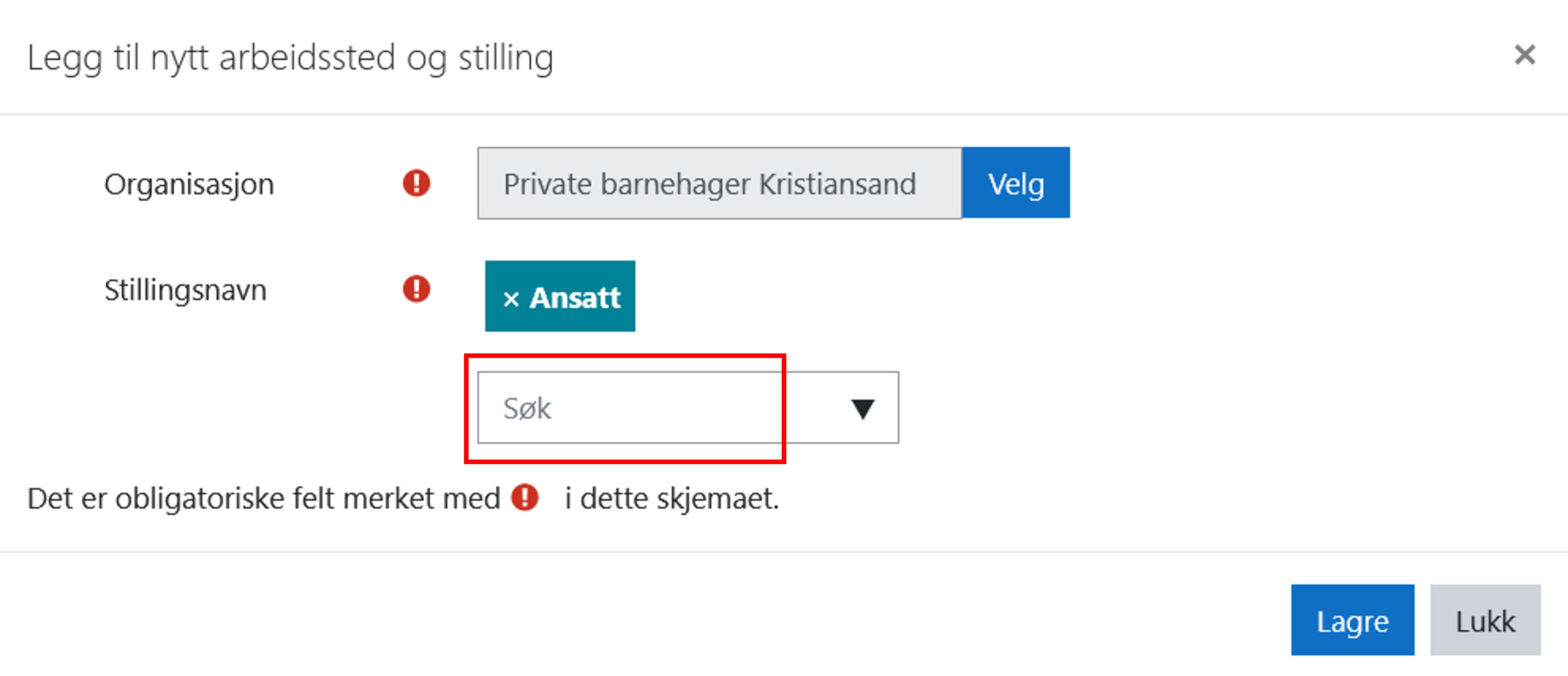 Beskrivelse av profil